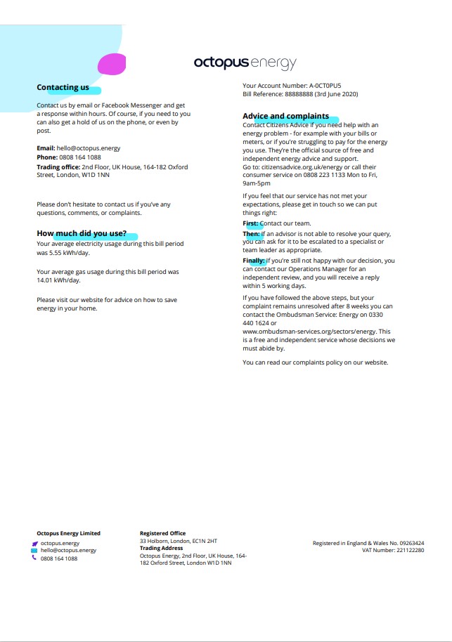  Minol USA business utility bill 